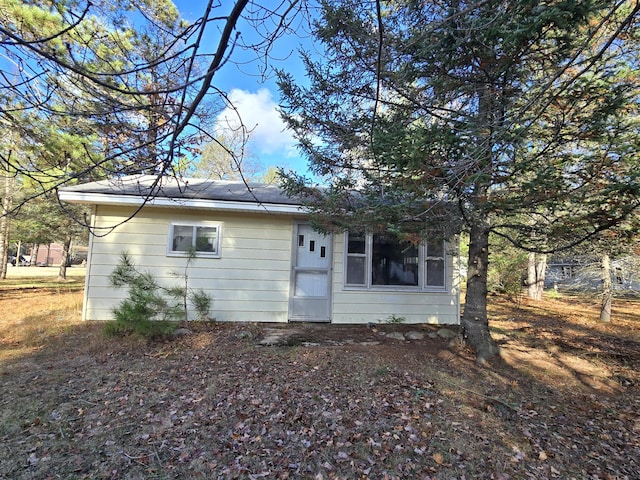 view of back of house