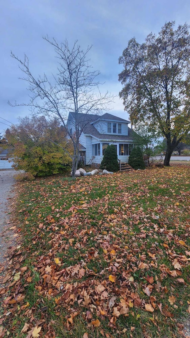 view of bungalow