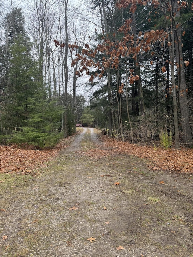 view of road