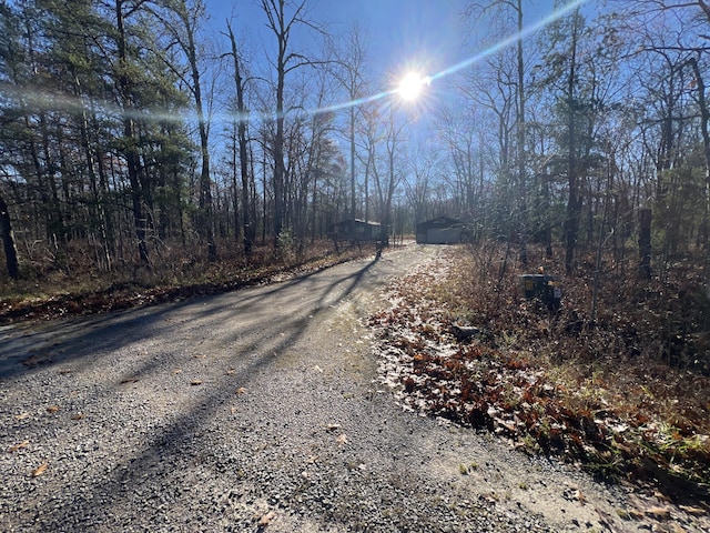 view of road