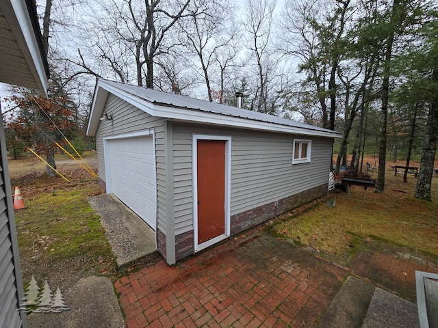 view of outbuilding featuring an outdoor structure