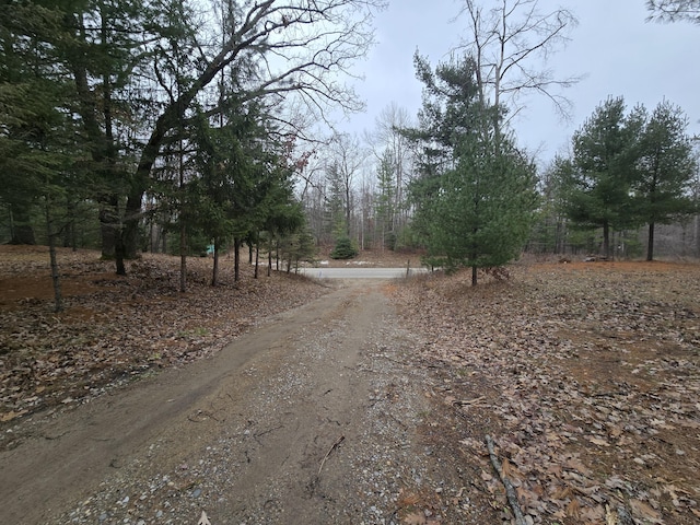 view of road