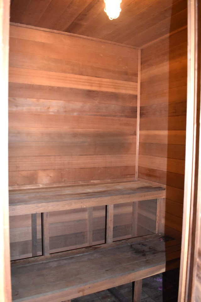 view of sauna / steam room