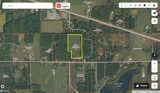 Listing photo 2 for 15.6ACRES Kassuba Rd, Gaylord MI 49735