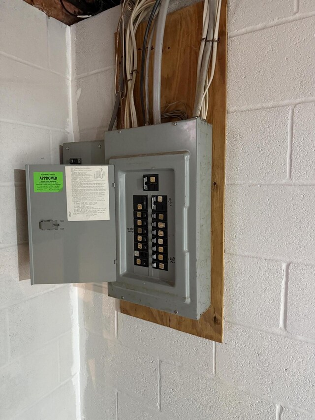 utilities featuring electric panel