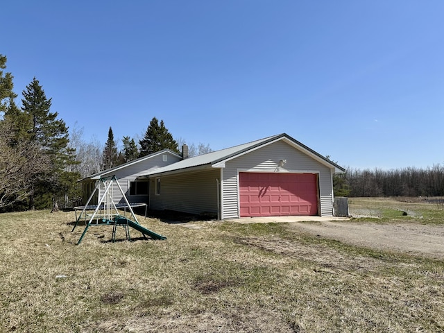 6348 Zolner Rd, Cheboygan, MI 49721 - exterior space featuring metal roof