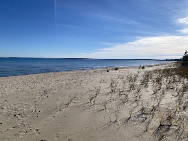 water view featuring a view of the beach