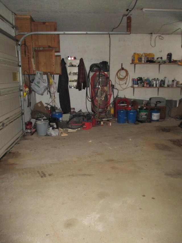 6876 Old Alba Rd, Gaylord, MI 49735 - view of garage