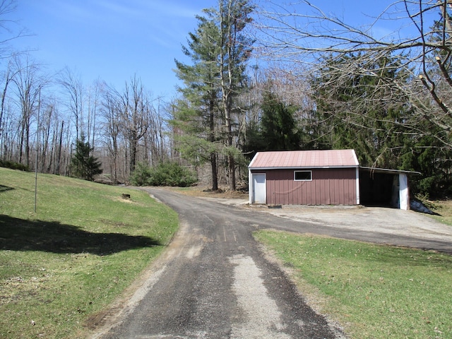 6876 Old Alba Rd, Gaylord, MI 49735 - view of street with driveway