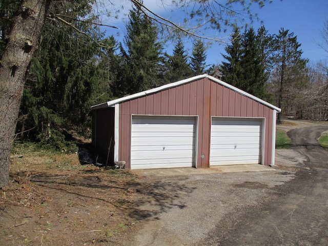 6876 Old Alba Rd, Gaylord, MI 49735 - view of detached garage