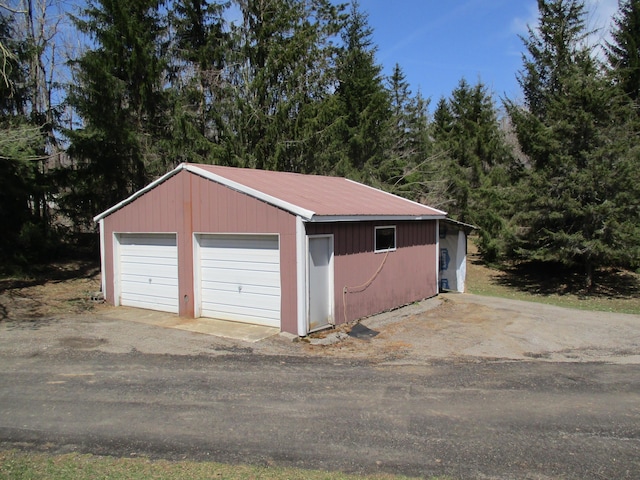 6876 Old Alba Rd, Gaylord, MI 49735 - view of detached garage