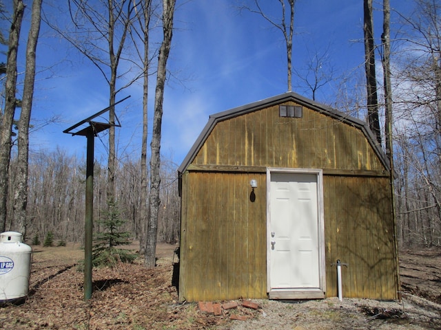 6876 Old Alba Rd, Gaylord, MI 49735 - view of shed