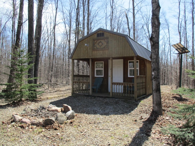 6876 Old Alba Rd, Gaylord, MI 49735 - view of outbuilding featuring an outdoor structure