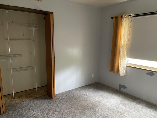 605 Englewood Dr, Roscommon, MI 48653 - unfurnished bedroom featuring carpet floors and a closet