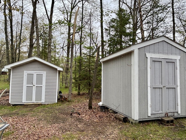 4804 Basil Dr, Comins, MI 48619 - view of shed