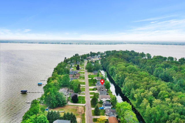 944 Long Point Dr, Houghton Lake, MI 48629 - bird's eye view of a large body of water