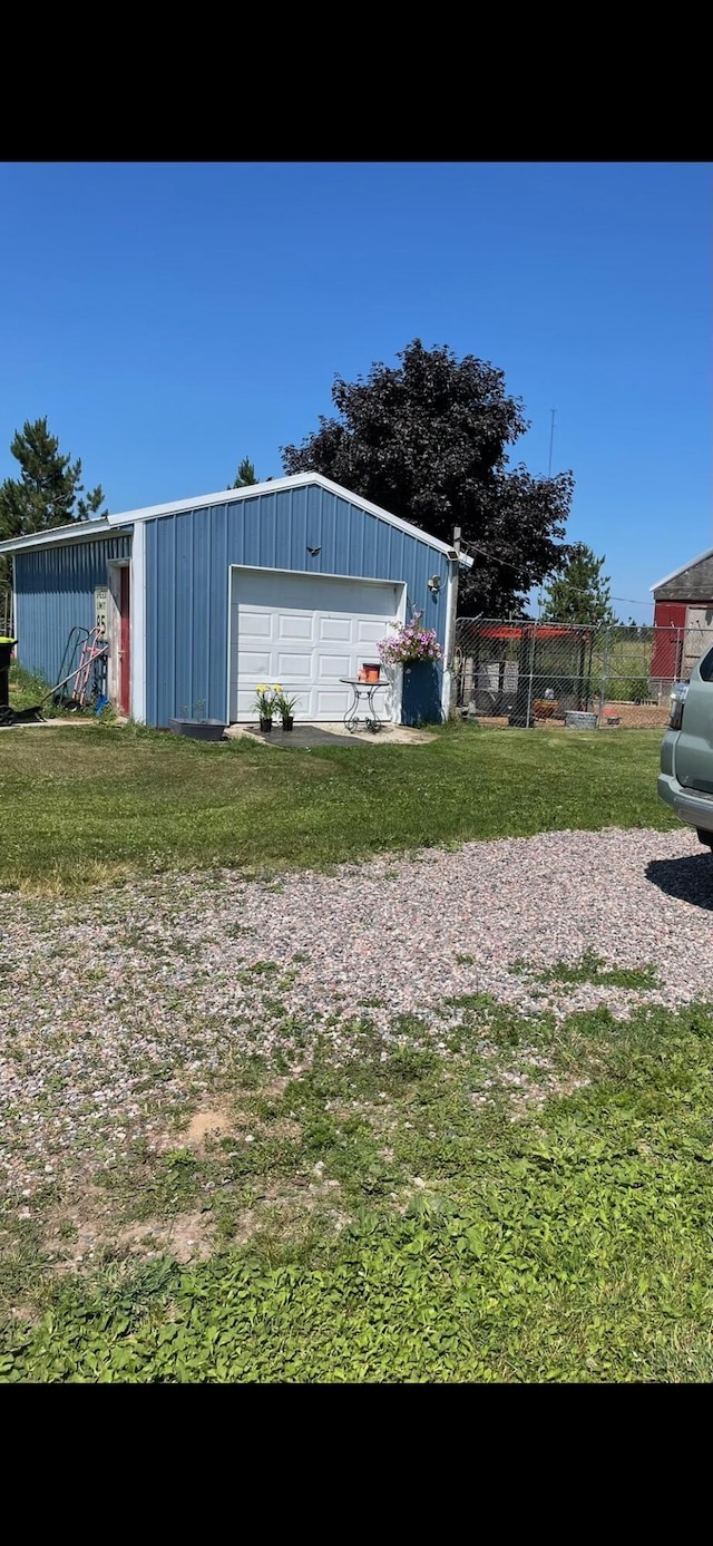 view of outbuilding with an outdoor structure