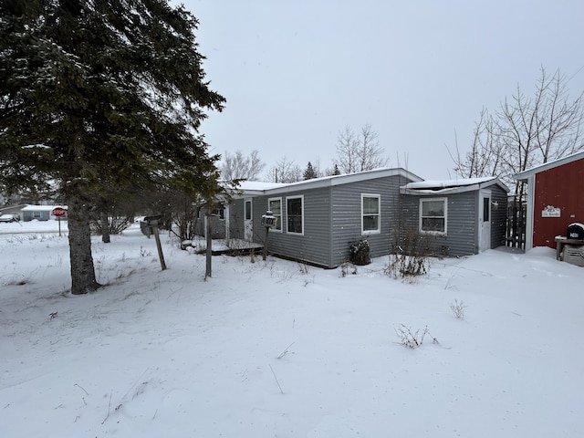 view of manufactured / mobile home