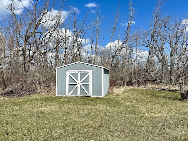 916 W First St, Cheboygan, MI 49721 - view of shed