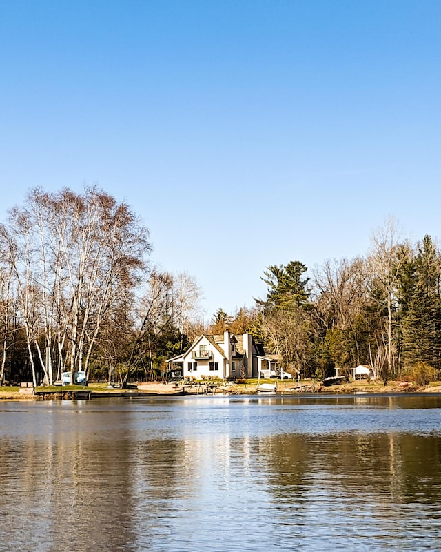 property view of water