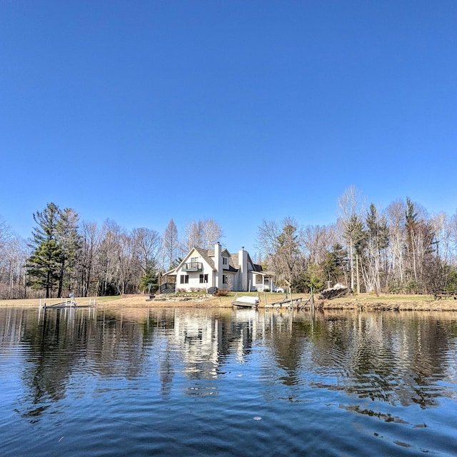 property view of water