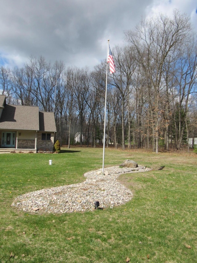 view of yard