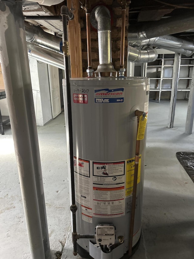 utilities with gas water heater