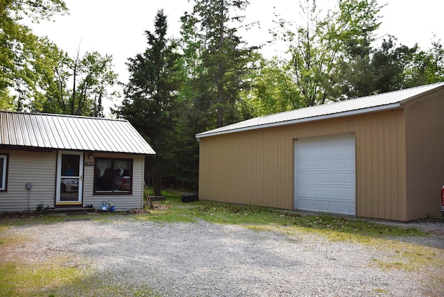 1467 N Black River Rd, Cheboygan, MI 49721 - view of detached garage