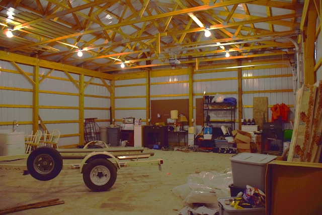 1467 N Black River Rd, Cheboygan, MI 49721 - view of garage