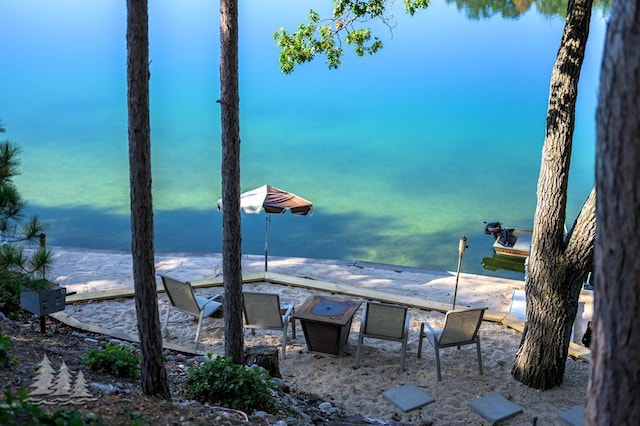 6122 Beach Rd, Johannesburg, MI 49751 - view of dock area