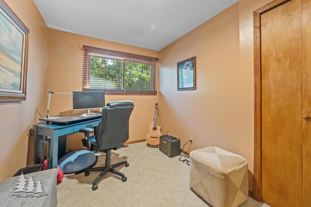 6122 Beach Rd, Johannesburg, MI 49751 - office space with baseboards and carpet floors