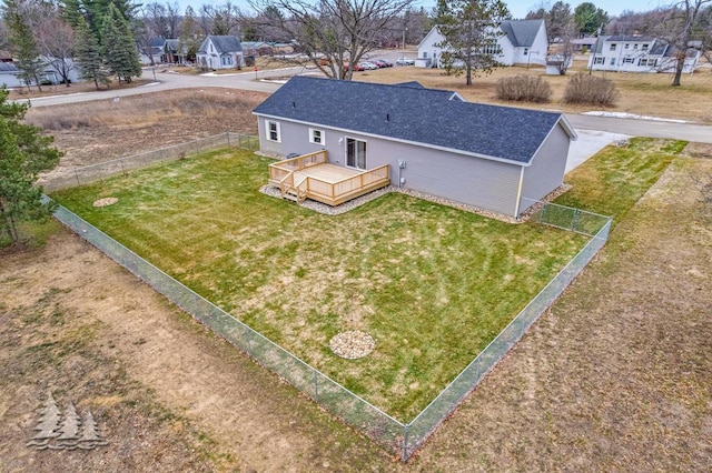 3211 Jenson St, Lewiston, MI 49756 - drone / aerial view with a residential view