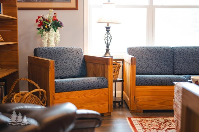 3211 Jenson St, Lewiston, MI 49756 - sitting room featuring wood finished floors