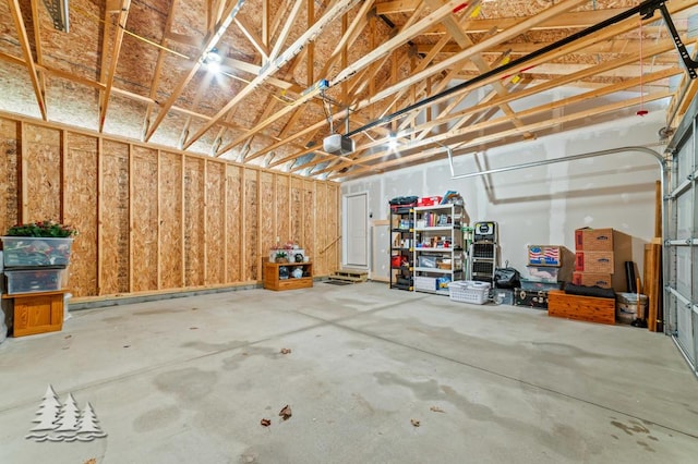 3211 Jenson St, Lewiston, MI 49756 - garage with a garage door opener