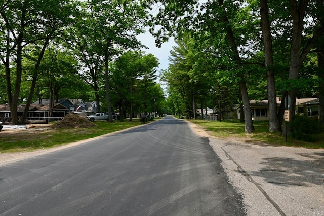 638 Old Trail Dr, Houghton Lake, MI 48629 - view of asphalt road with a residential view