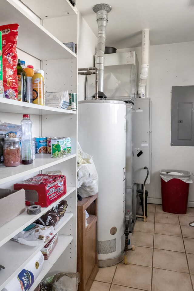 2007 M30, Gladwin, MI 48624 - utility room featuring electric panel and water heater