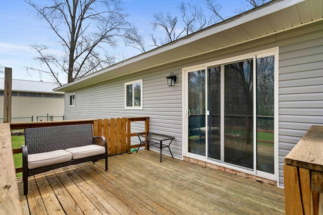 6830 Elmwood, Indian River, MI 49749 - view of deck