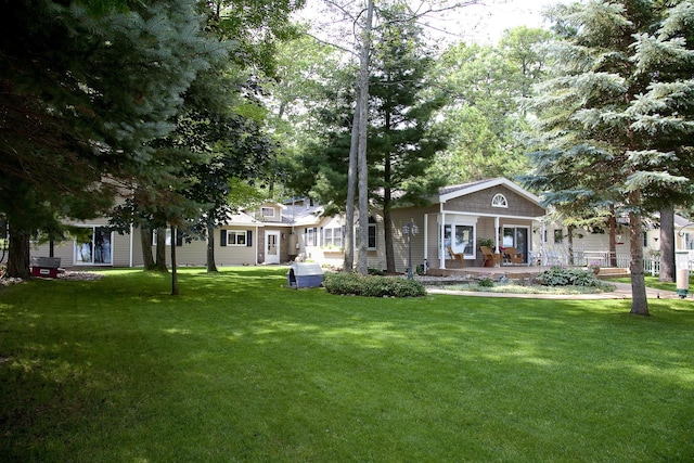 605 Sam-O-Set Blvd, Roscommon, MI 48653 - exterior space with a lawn