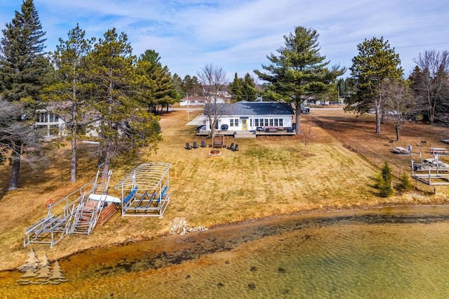 4565 Grant Dr, Lewiston, MI 49756 - drone / aerial view