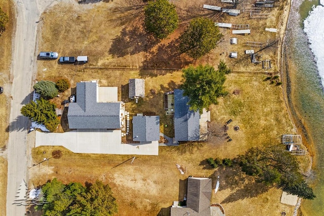 4565 Grant Dr, Lewiston, MI 49756 - drone / aerial view featuring a water view