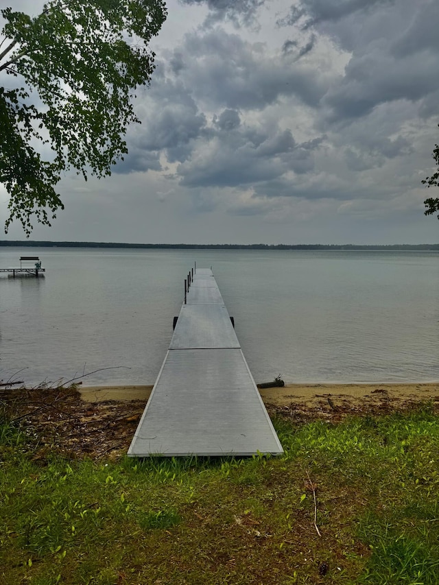 1570 E College Dr, Lewiston, MI 49756 - dock featuring a water view