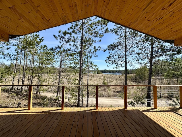 view of deck
