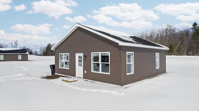 598 Gazelle St, Gaylord, MI 49735 - view of snow covered structure