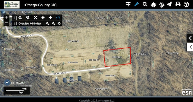 598 Gazelle St, Gaylord, MI 49735 - map location