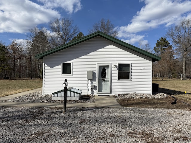 view of bungalow-style house