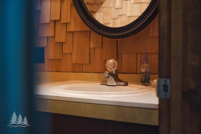 bathroom with a sink
