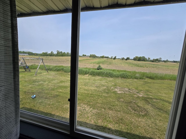 626 W Finerty Rd, West Branch, MI 48661 - view of yard with a view of countryside
