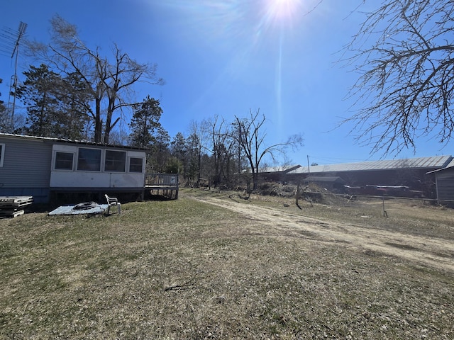 2051 Stutesman Dr, Fairview, MI 48621 - view of yard