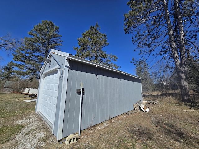 2051 Stutesman Dr, Fairview, MI 48621 - view of outbuilding featuring an outdoor structure