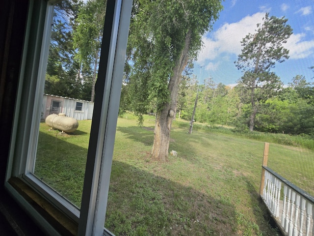 2051 Stutesman Dr, Fairview, MI 48621 - view of yard